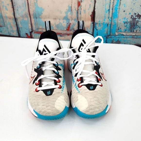 Nike Giannis Immortality EP 'Force Field White Turquoise' DH4528-100 - Picture 3 of 11